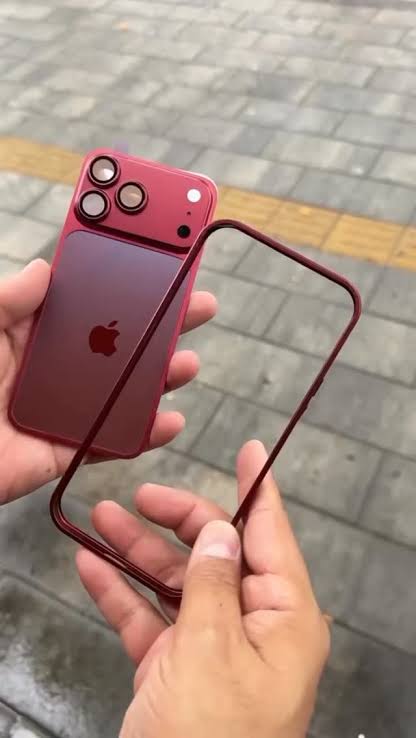 Metal Converter Kit iPhone 18 Pro Max Style — Metal Back, Side Bumper & Camera Lens