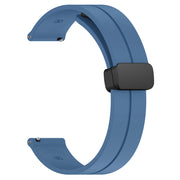 22mm Magnetic D-Buckle Silicone Watch Strap – Sveston / Zero / Haylou Solar / Samsung / Amazfit & More