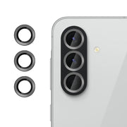 Samsung A37 / A57 Camera Lens Protector – Ring + Tempered Glass (Black / Silver)
