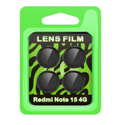 Camera Lens Protector for Redmi Note 15 4G Black Silver