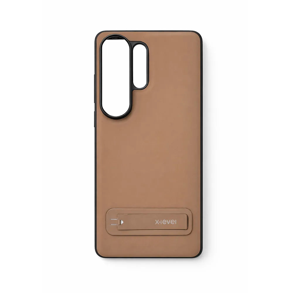 X-Level PureEase Stand Case - For Samsung Galaxy S26 Ultra Black Blue Brown