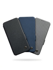 Fiber Stylish Book Flip Cover for Samsung Galaxy S25 FE
