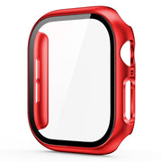 Hard Case Compatible with Apple Watch Series 10 46mm (2024) with 9H Tempered Glass Screen Protector – 360° Shockproof & Anti-Scratch Cover