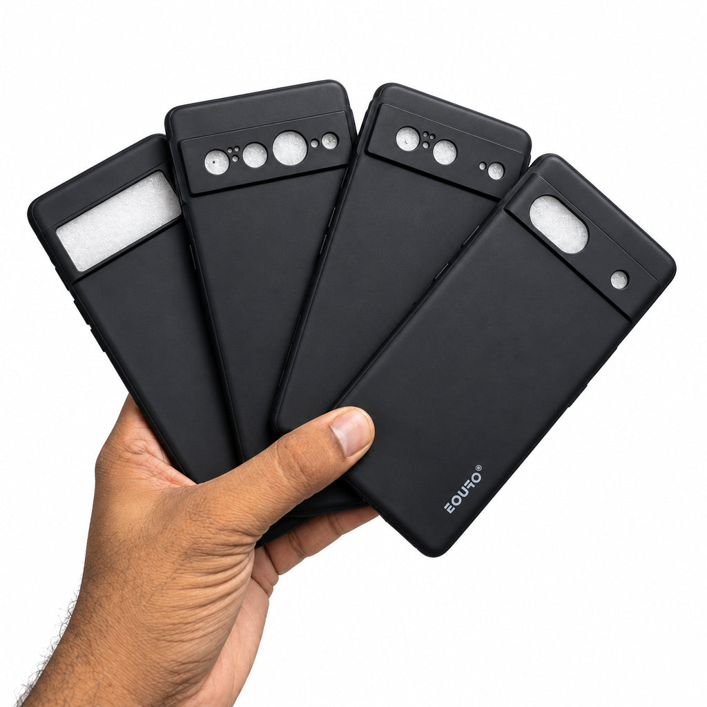 Black TPU Euro Case – Motorola Antique Models (G Series / Edge / Moto E / Moto X / Moto Z / Moto One)