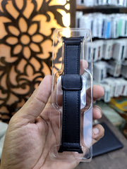 Square D-Buckle Magnetic Leather Strap for Samsung Watch 8 Classic