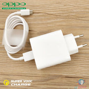 Realme 45watt SUPERVOOC Charger + Usb to type C Cable show SUPER VOOC option & ultra fast charging 
in oppo , realme and one plus mobile Available in beautiful 3 in 1 packi