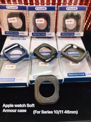 Rugged Armor case on Apple Watch Series 10/11 46mm - back view
