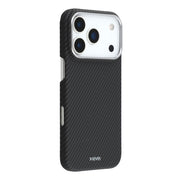 X-Level Nanofiber Case for iPhone 17 Pro Max 17 Pro Back Cover Black Orange - image 2