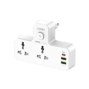 LDNIO SC2311 2 AC Outlets Portable Extension Power Socket
