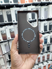 Samsung Galaxy S24 Ultra Pitaka MagEZ Case with Wireless charging— Aramid Fiber - image 3