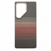 Samsung Galaxy S24 Ultra Pitaka MagEZ Case with Wireless charging— Aramid Fiber