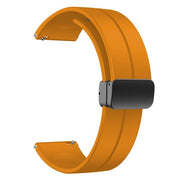 22mm Magnetic D-Buckle Silicone Watch Strap – Sveston / Zero / Haylou Solar / Samsung / Amazfit & More
