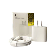 20W USB-C Power Adapter with Cable - angle