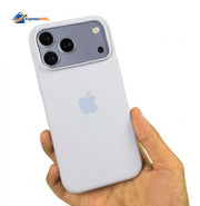 iPhone 18 Pro Max silicone case with MagSafe Blue
