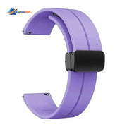 22mm Magnetic D-Buckle Silicone Watch Strap – Sveston Primo / PK / Revolt / Nitro / Alpha / Haylou Solar / LS05 / GST