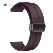 22mm Magnetic D-Buckle Silicone Watch Strap – Sveston Primo / PK / Revolt / Nitro / Alpha / Haylou Solar / LS05 / GST