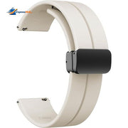22mm Magnetic D-Buckle Silicone Watch Strap – Sveston Primo / PK / Revolt / Nitro / Alpha / Haylou Solar / LS05 / GST