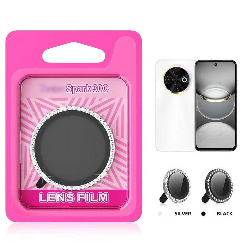 Tecno Spark 30C Diamond Ring Camera Lens Protector