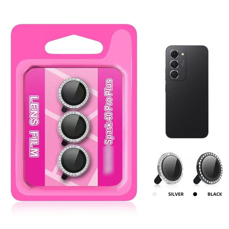 Tecno Spark 40 Pro+ Diamond Ring Camera Lens Protector