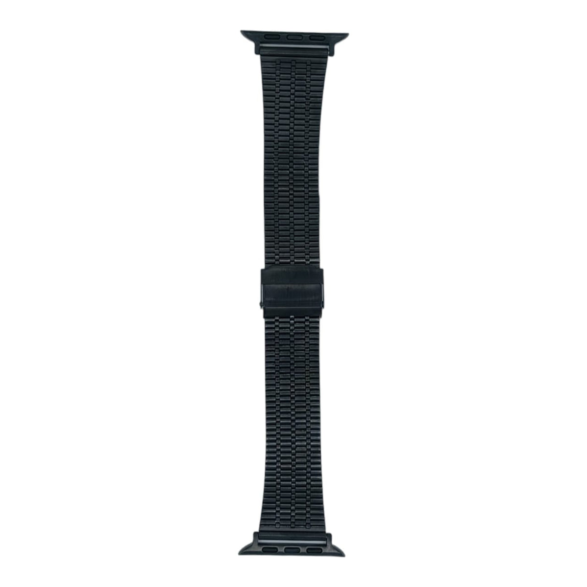 42mm/44mm/45mm/49mm/22mm Luxury Style Stainless Steel Chain Straps For Smart Watch - Black