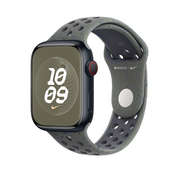 42mm/44mm/45mm/49mm Nike Sport Straps For Smart Watch Series 9/Ultra/Ultra 2 - Cargo Khaki