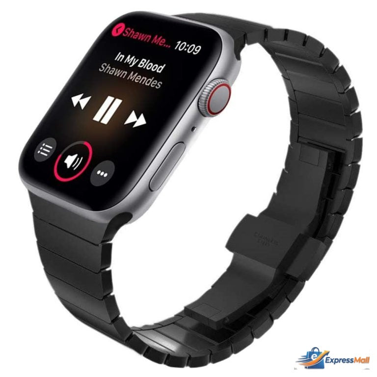 42mm-44mm-45mm Citizen Chain Stainless Steel Safe and Fashionable Strap for Apple Watch Series 3 4 5 6 7 SE