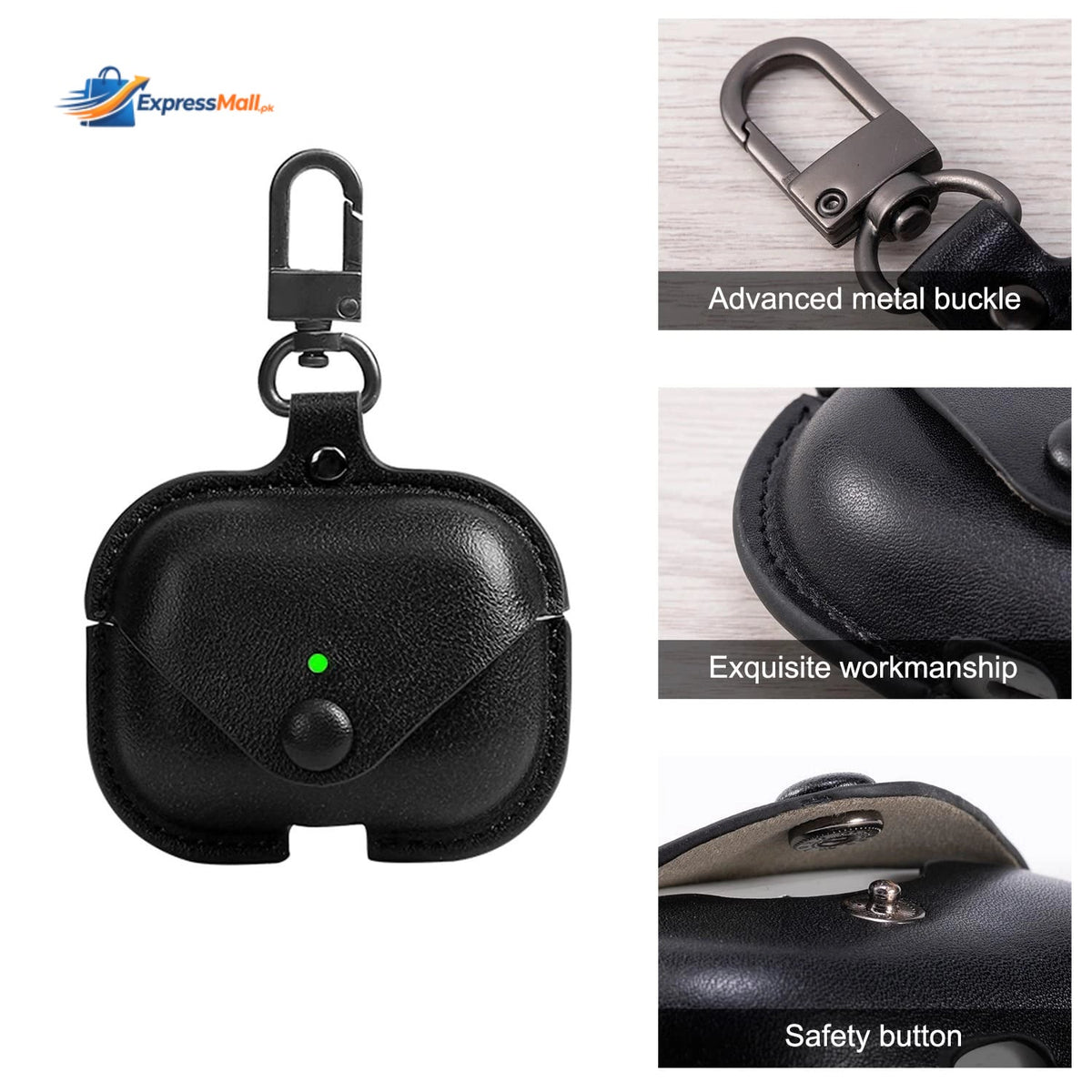 Unique Design Leather Case for AirPods Pro - Clearance Sale