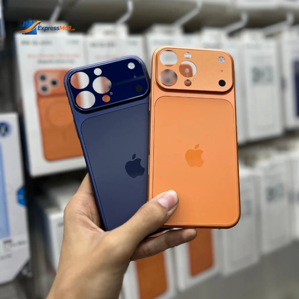 Unipha AG Glass Converter Case for iPhone 14 Pro Max to 17 pro Max (Blue) - Clearance Sale