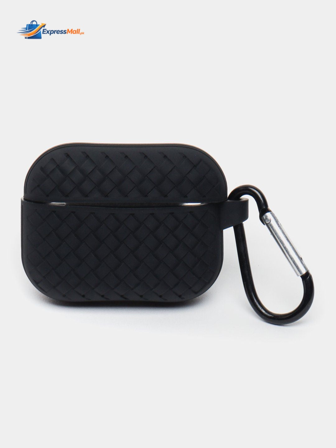 Woven Silicone Case for AirPods Pro 2 (Black) - Clearance Sale