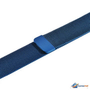 Apple Watch 42mm-44mm-45mm 49mm Ultra Watch Ultra Watch 2 Magnetic Milanese Strap - Blue
