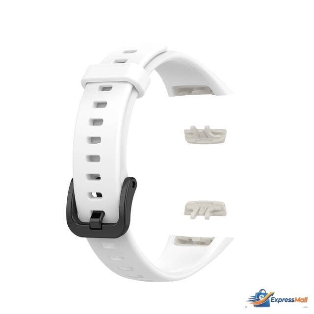 Huawei Honor Band 6 SmartWatch Sport Silicone Watchband Wristband Strap Bracelet Band - White